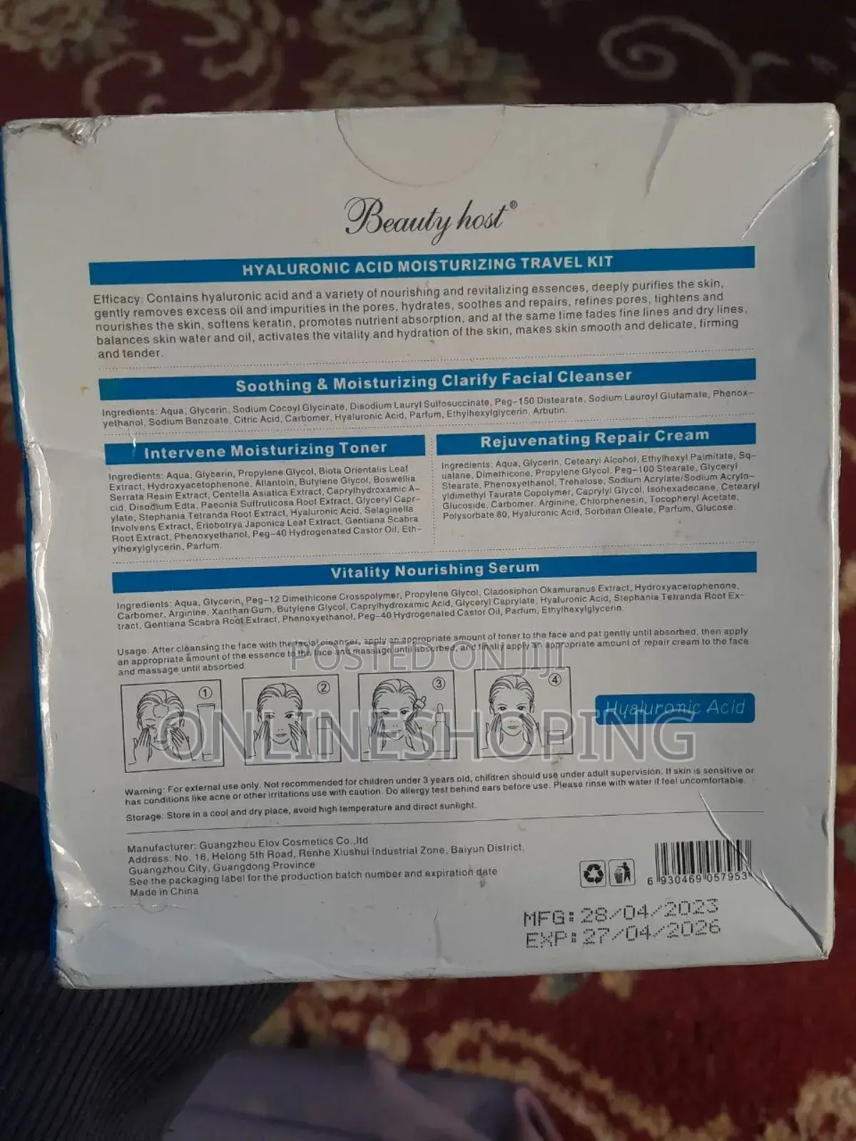 Moisturizing Travel Kit