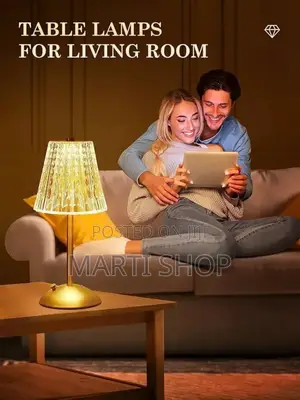 Photo - Crystal Table Lamp