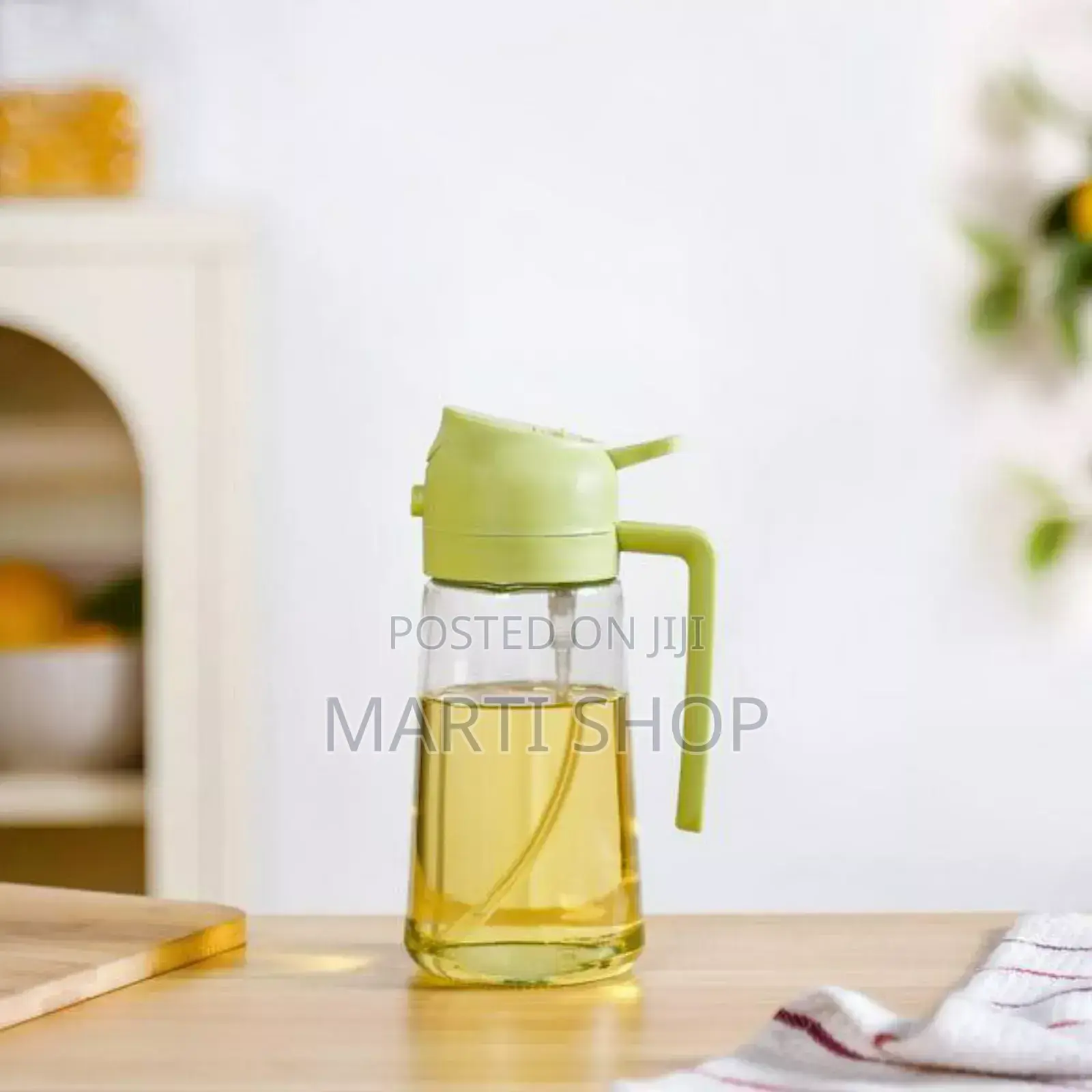 Sprayable and Pourable Oil Bottle