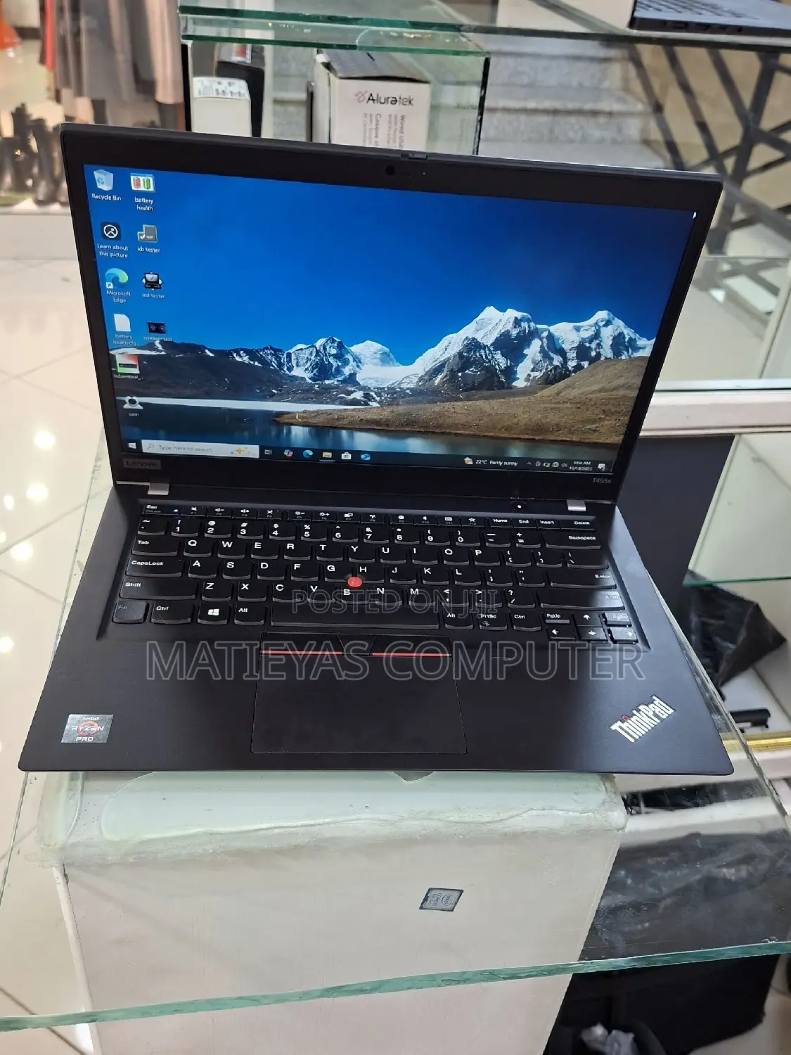 New Laptop Lenovo ThinkPad T495s 16GB AMD Ryzen 5 SSD 512GB
