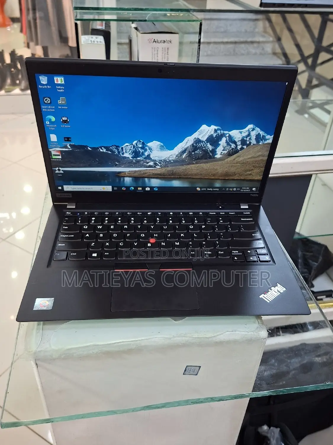 New Laptop Lenovo ThinkPad T495s 16GB AMD Ryzen 5 SSD 512GB