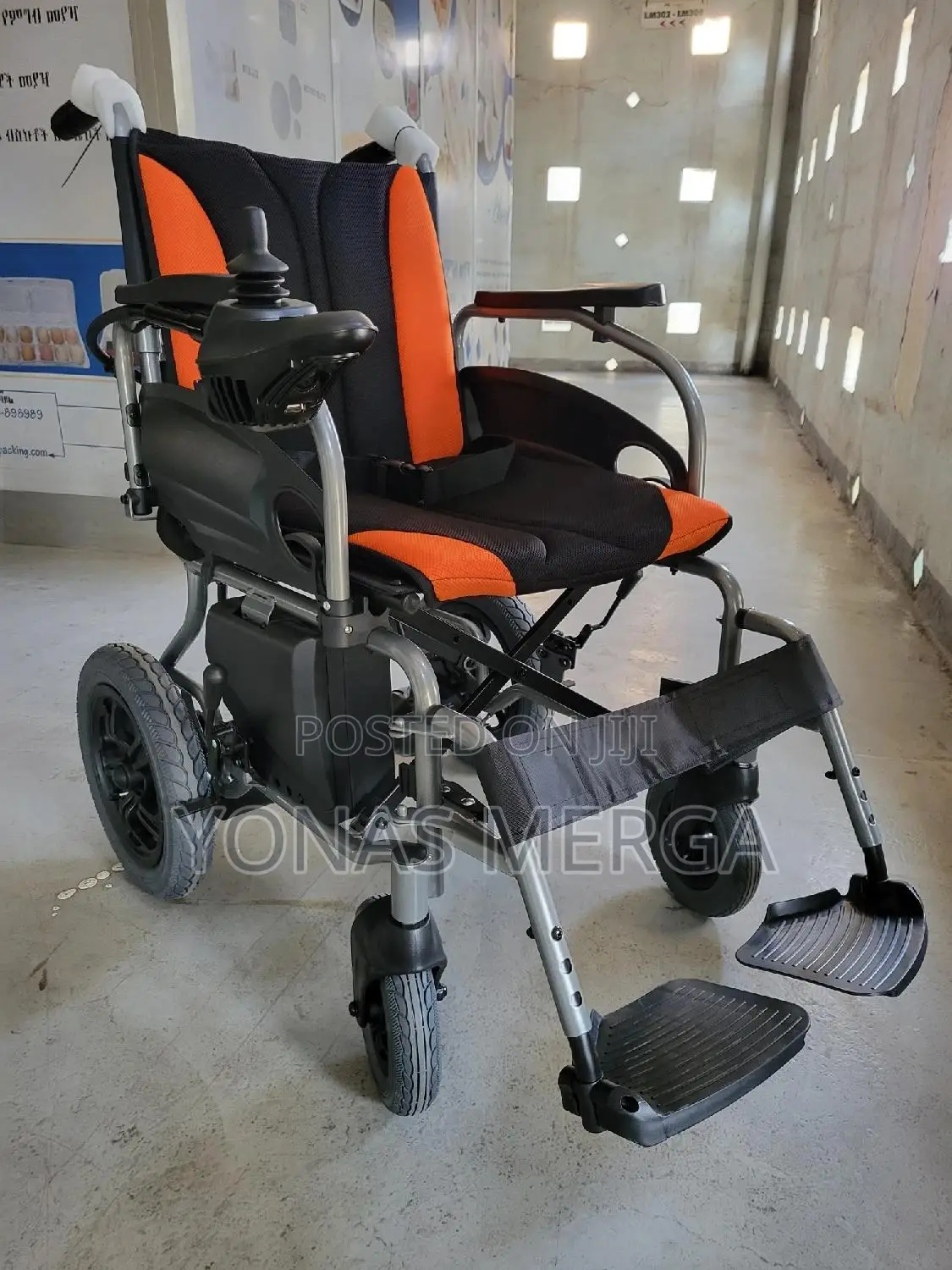 Electrical Wheelchair閹፯compact or Foldable Design for Portability.