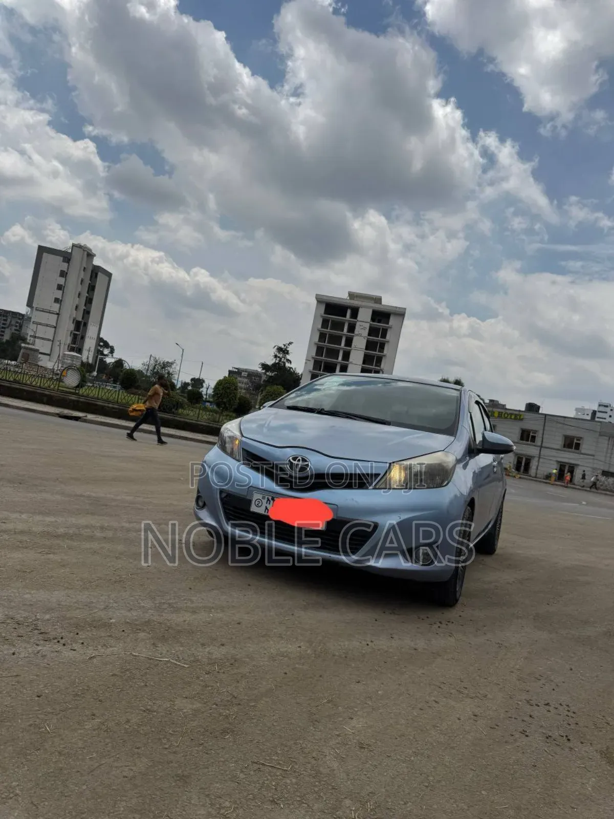 Toyota Yaris 2013 Blue