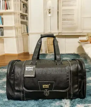 Photo - Premium Black Mont Blanc Duffel Bag