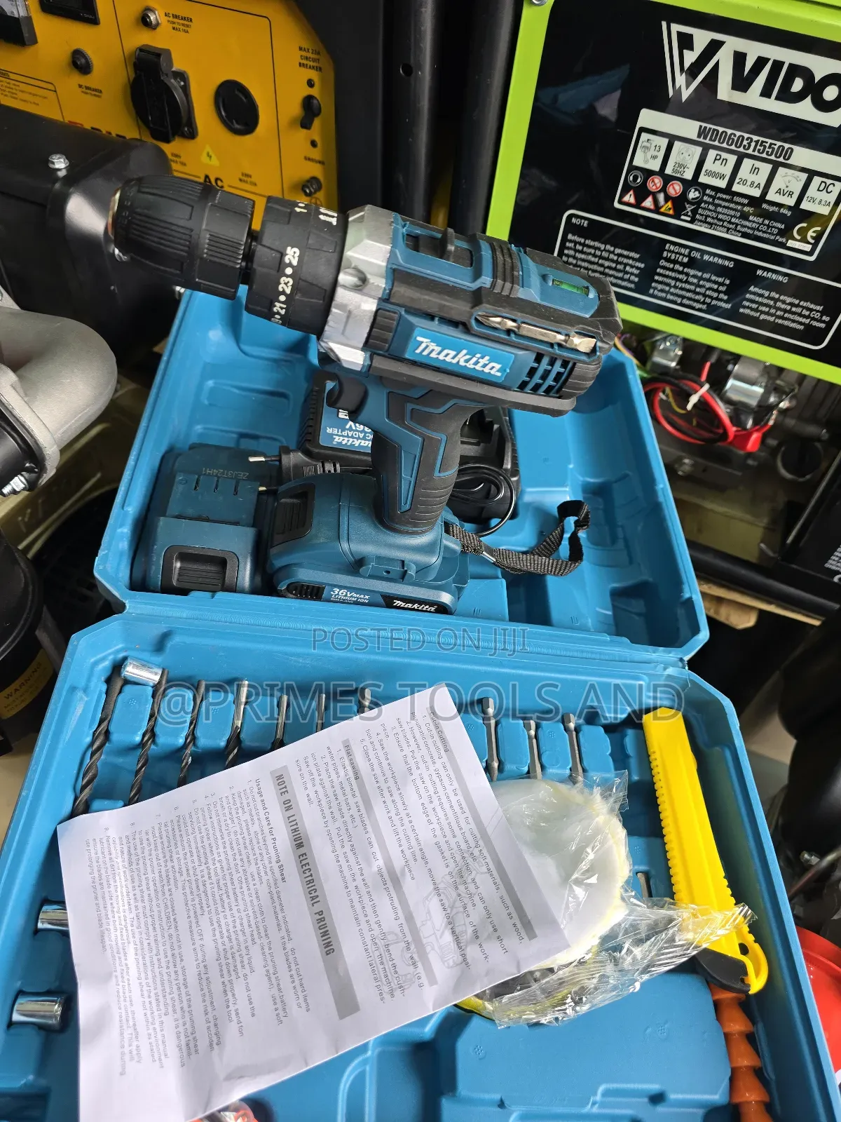 Machinery and Tool Plus Spare Parts