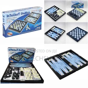 Photo - 3 in 1 Magnetic Chess Board Game