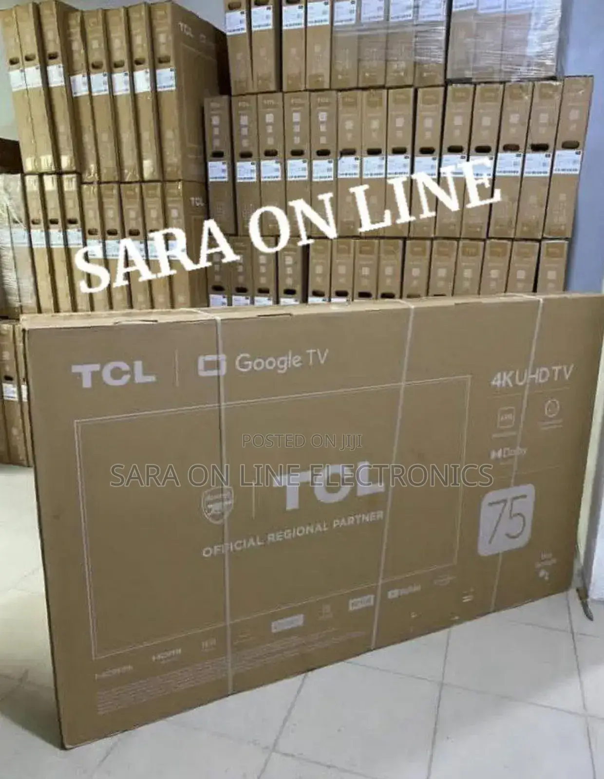 TCL 75" Google Tv