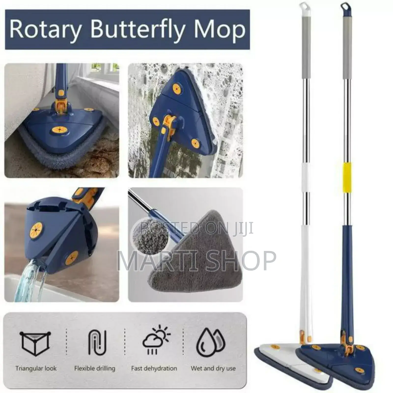 360° Rotating Self Squeez Mop
