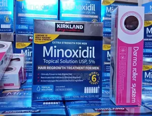 Photo - Derma Roller and Minoxidil