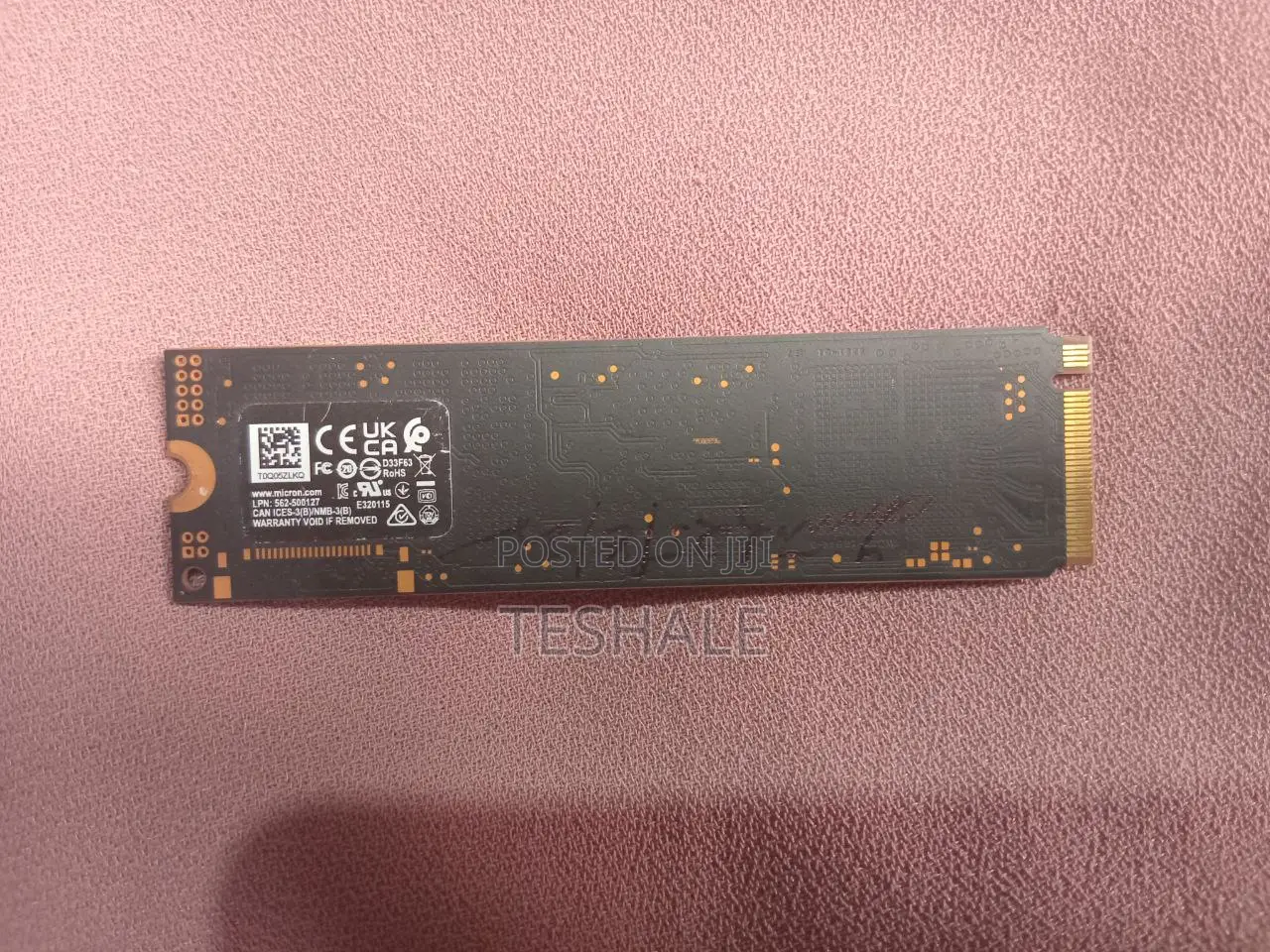 Micron 3400 Nvme SSD