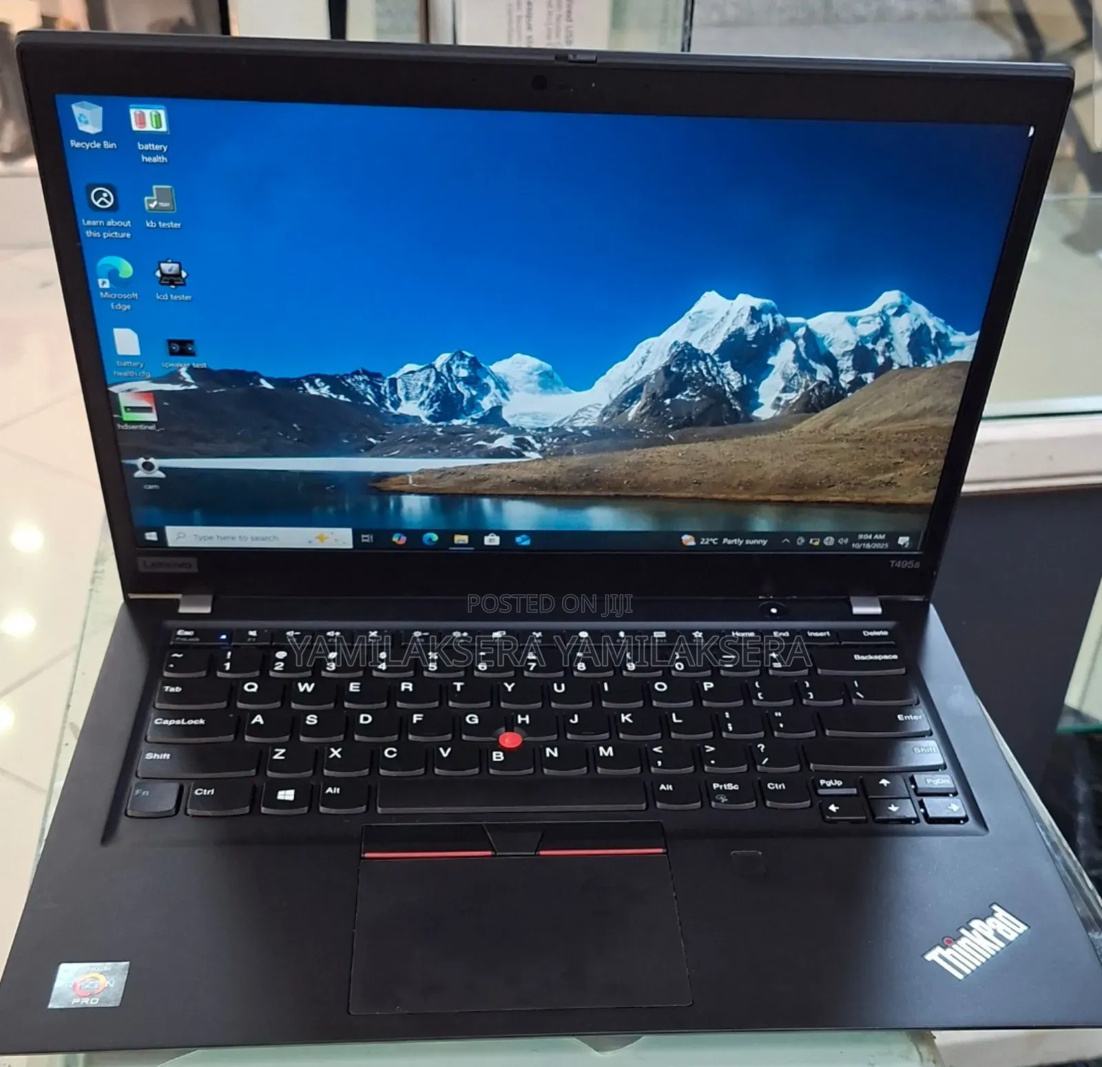 New Laptop Lenovo ThinkPad T495s 16GB AMD Ryzen 5 SSD 512GB