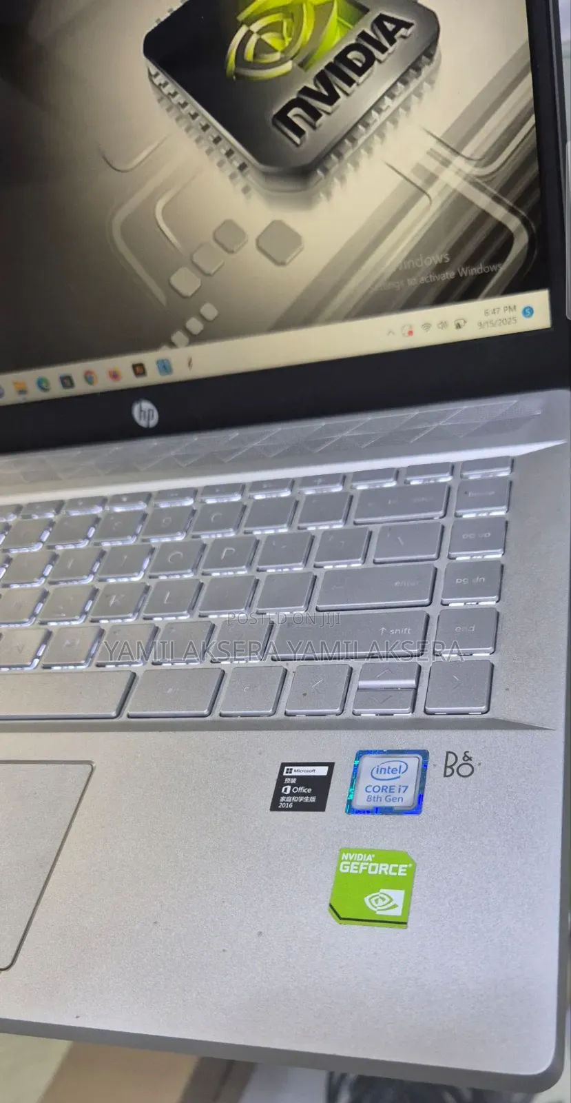 New Laptop HP Pavilion 15 16GB Intel Core I7 SSD 512GB