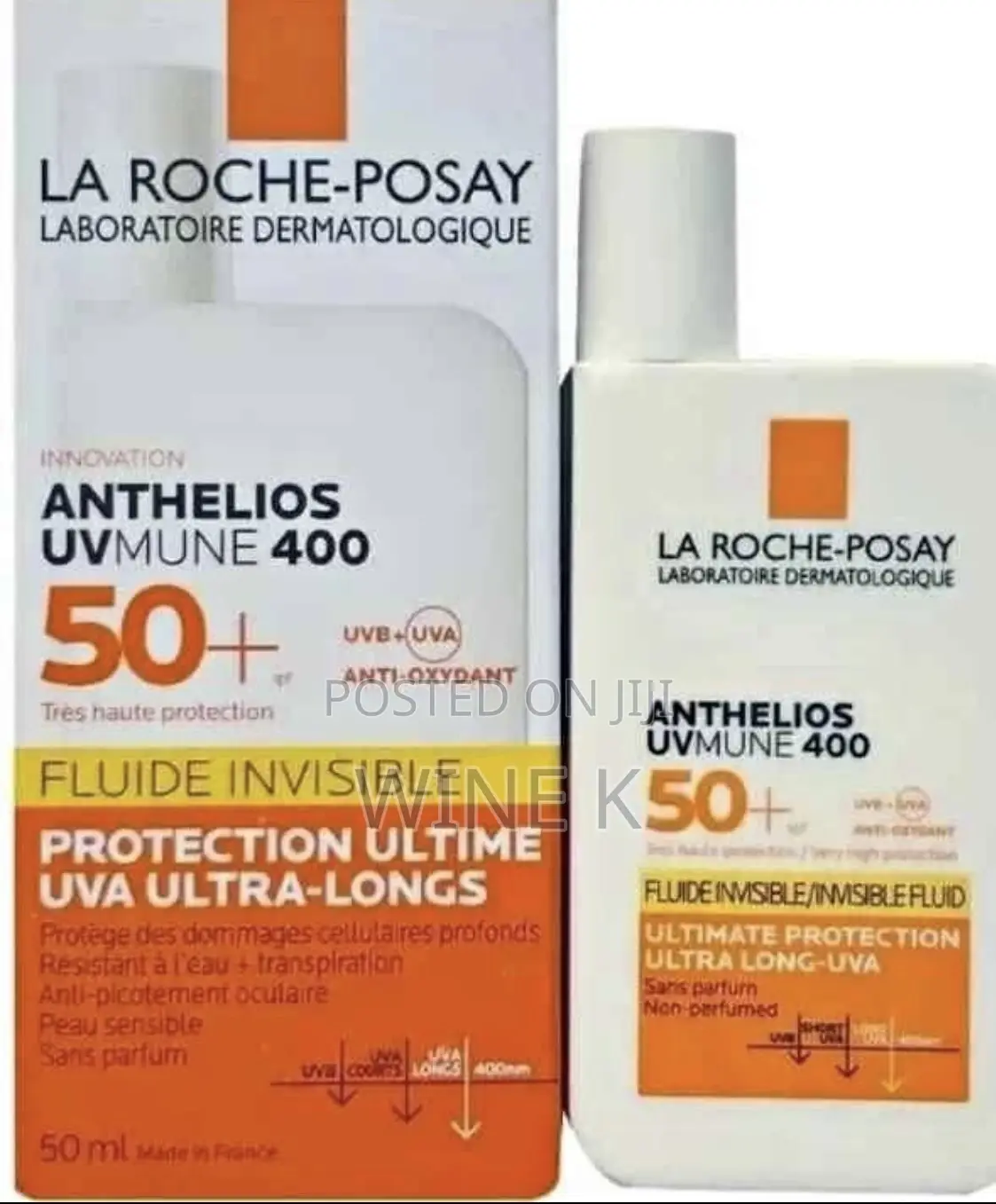 La Roche Posay and Aveeno Sunscreen 