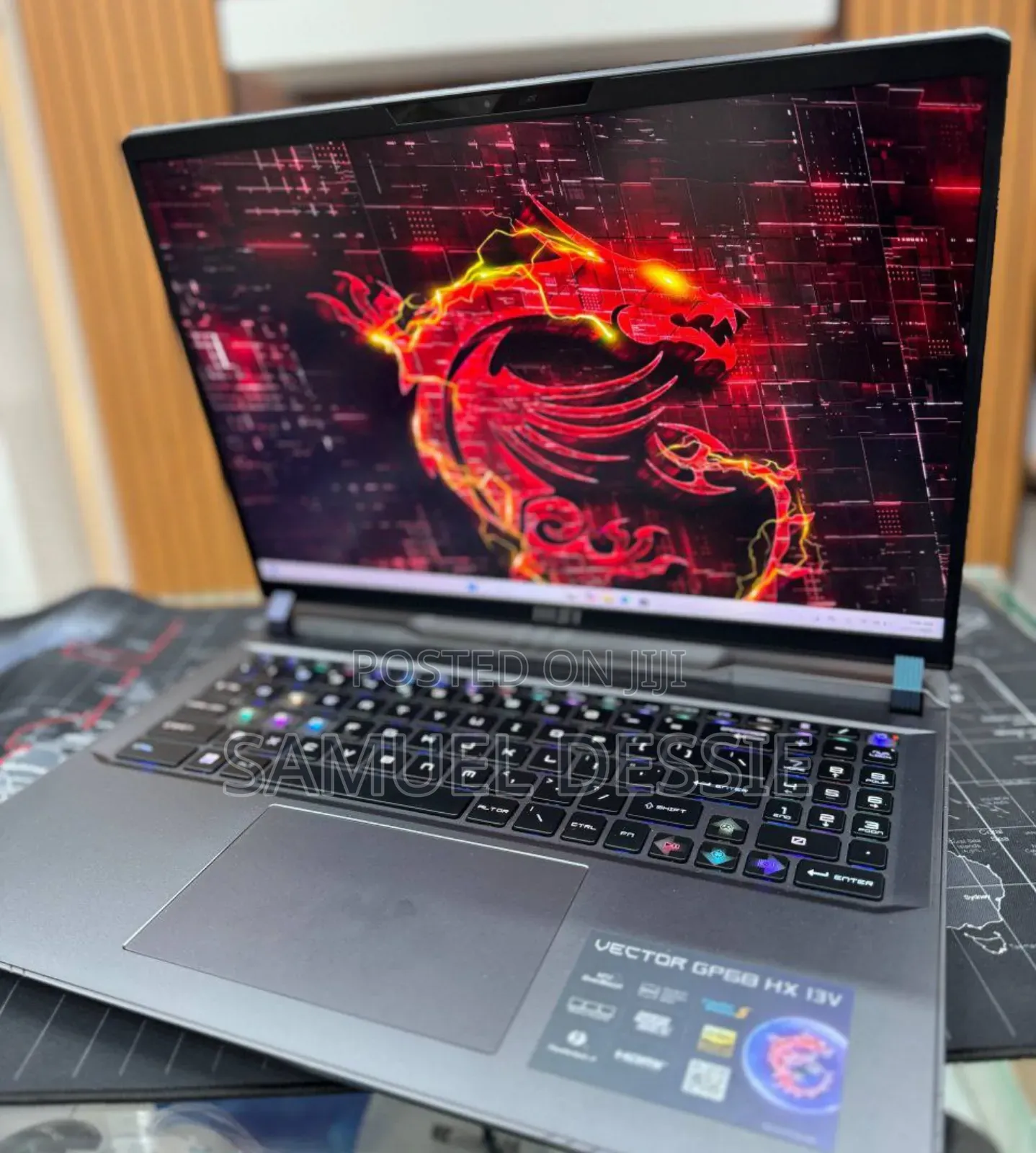 New Laptop MSI Vector GP68 HX 13V 16GB Intel Core I9 SSD 1T