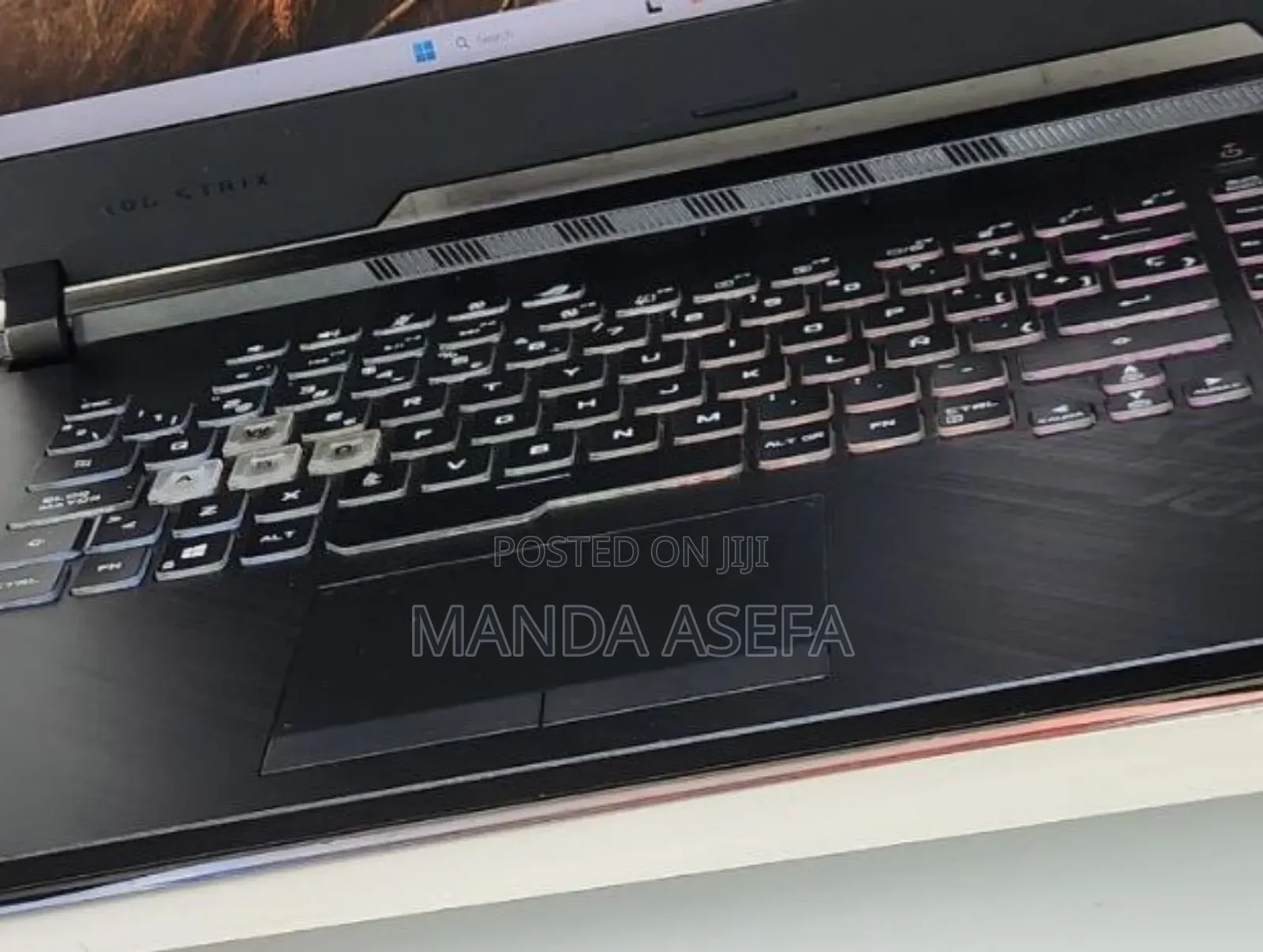 New Laptop Asus ROG Strix G15 16GB Intel Core I7 SSD 1T