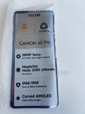New Tecno Camon 40 Pro 256 GB Gray