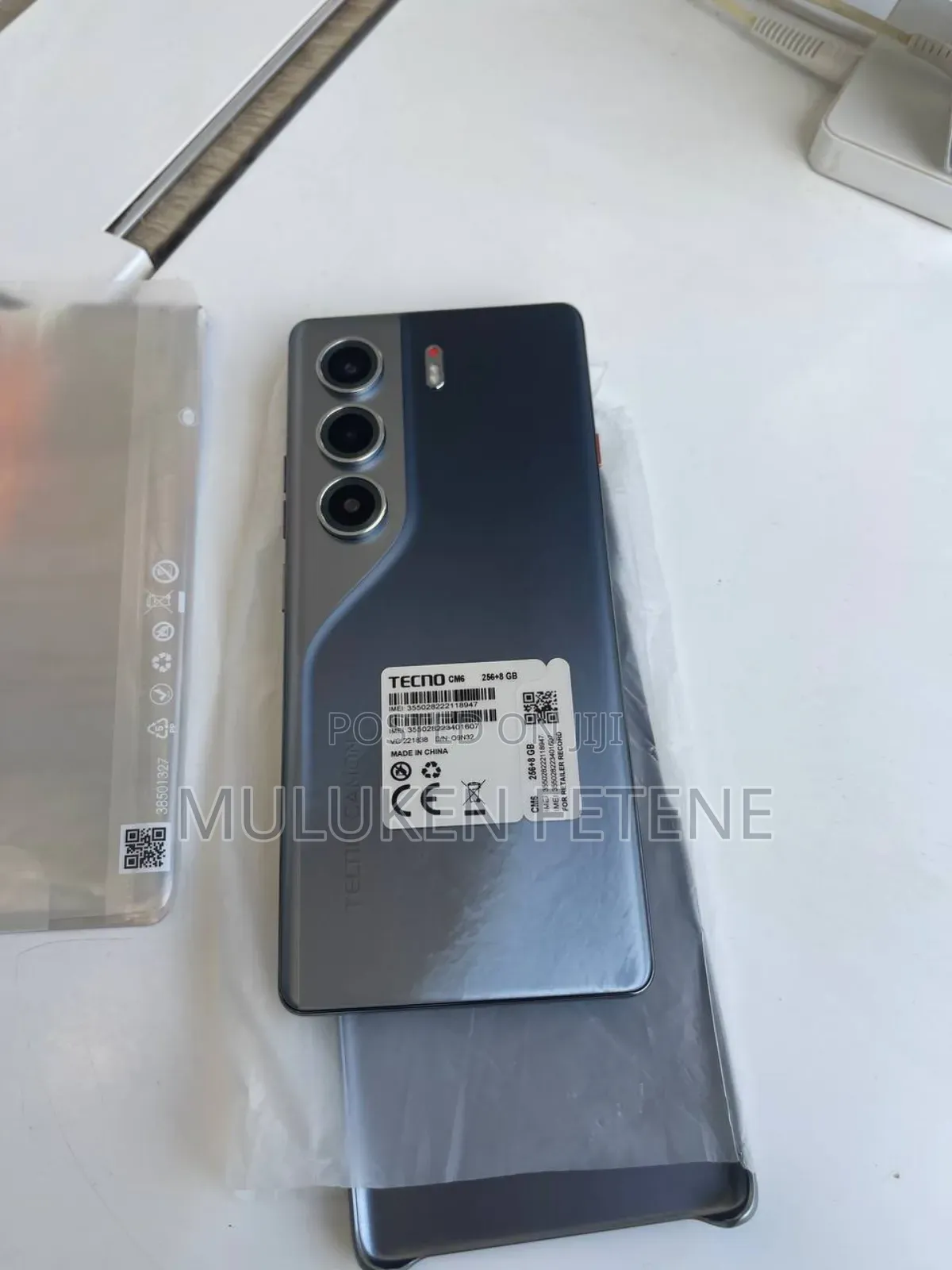 New Tecno Camon 40 Pro 256 GB Gray