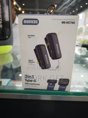 Photo - Marvers 2in1 Type-C Wireless Microphone (Ms-Uc765)