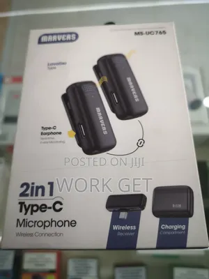 Marvers 2in1 Type-C Wireless Microphone (Ms-Uc765)