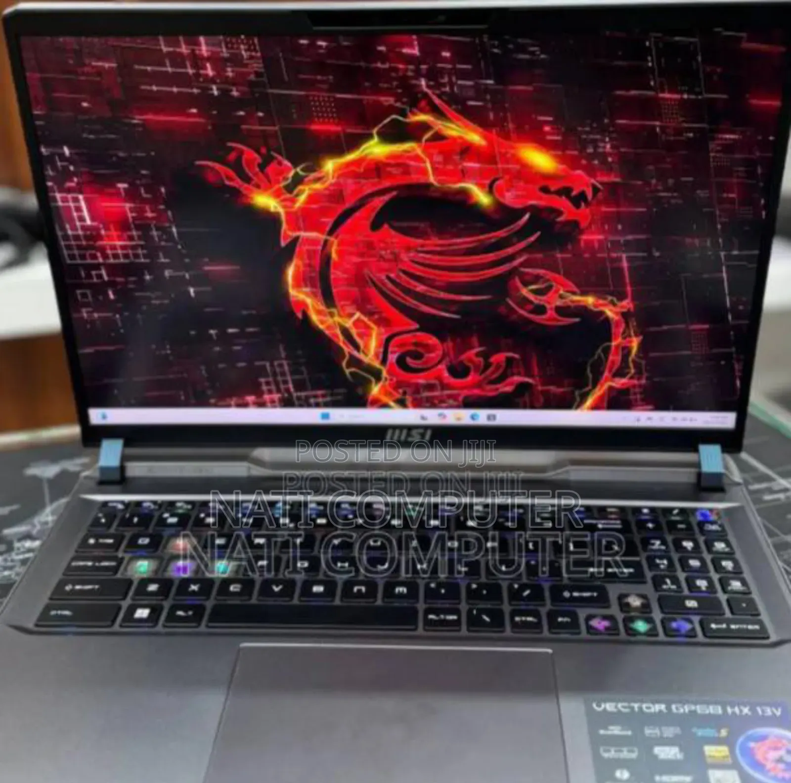 New Laptop MSI Pulse GL66 16GB Intel Core i9 SSD 1T