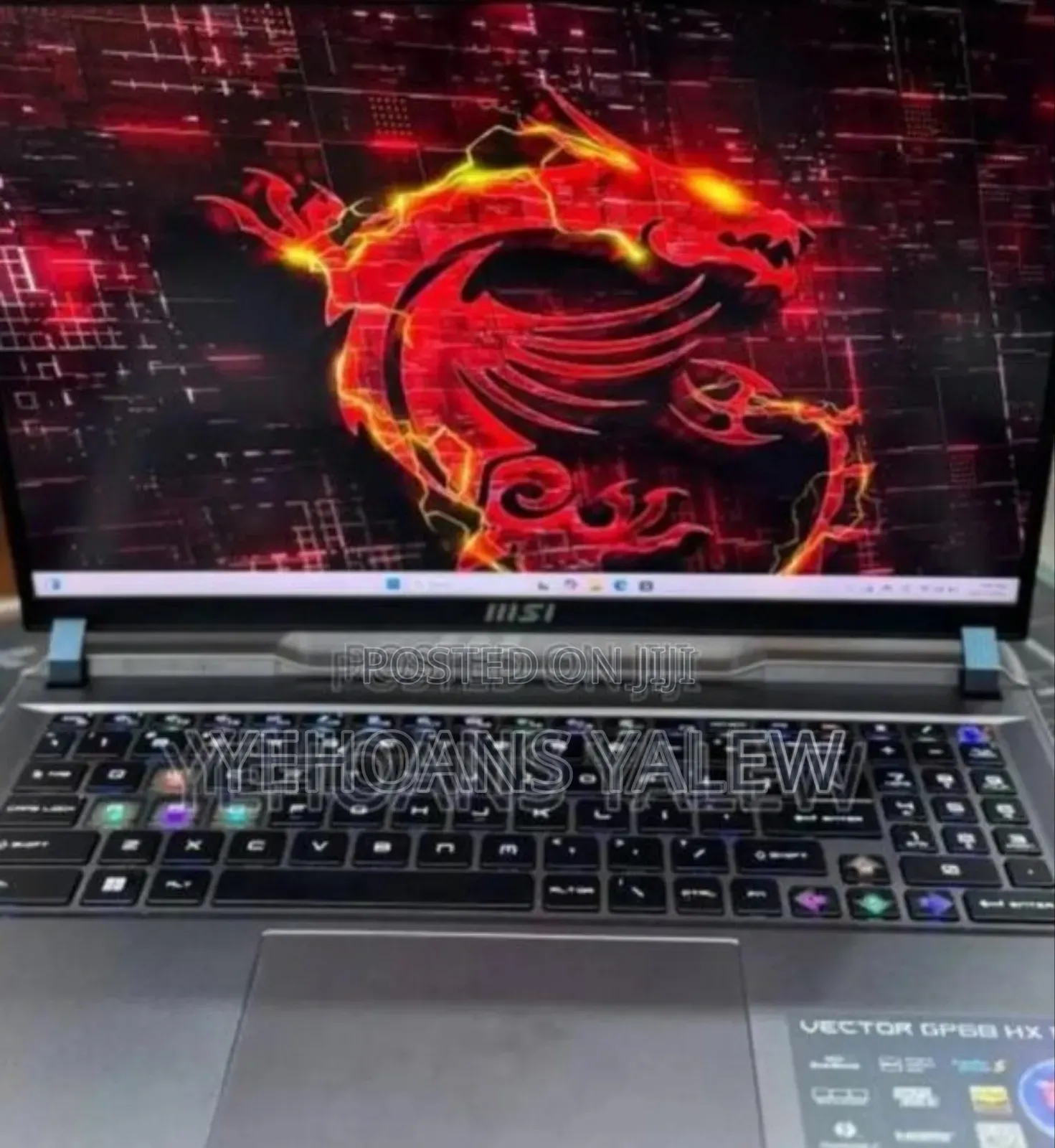 New Laptop MSI Vector GP68 HX 13V 16GB Intel Core i9 SSD 1T