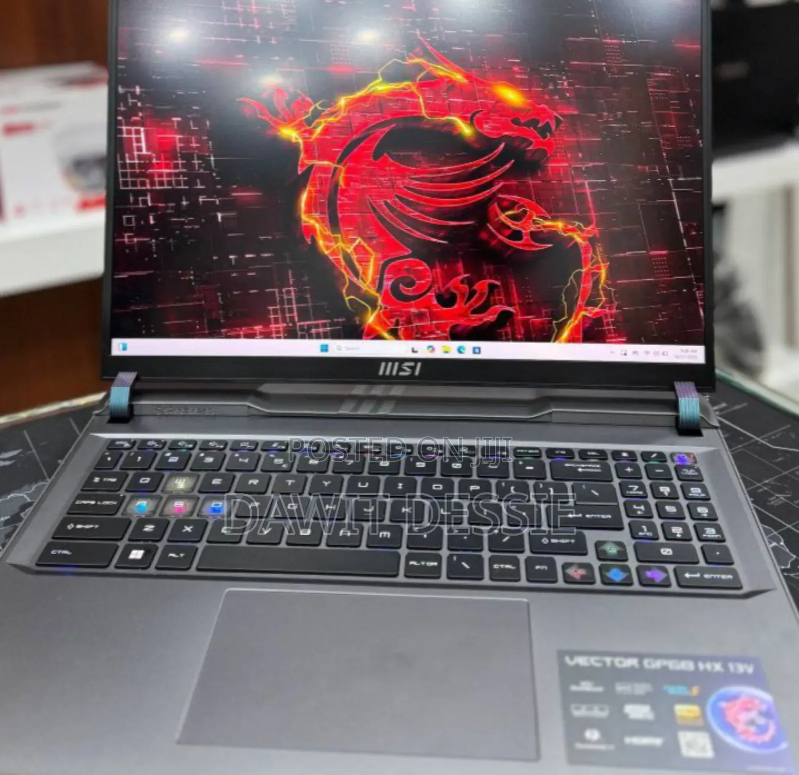 New Laptop MSI Vector GP68 HX 13V 16GB Intel Core I9 SSD 1T