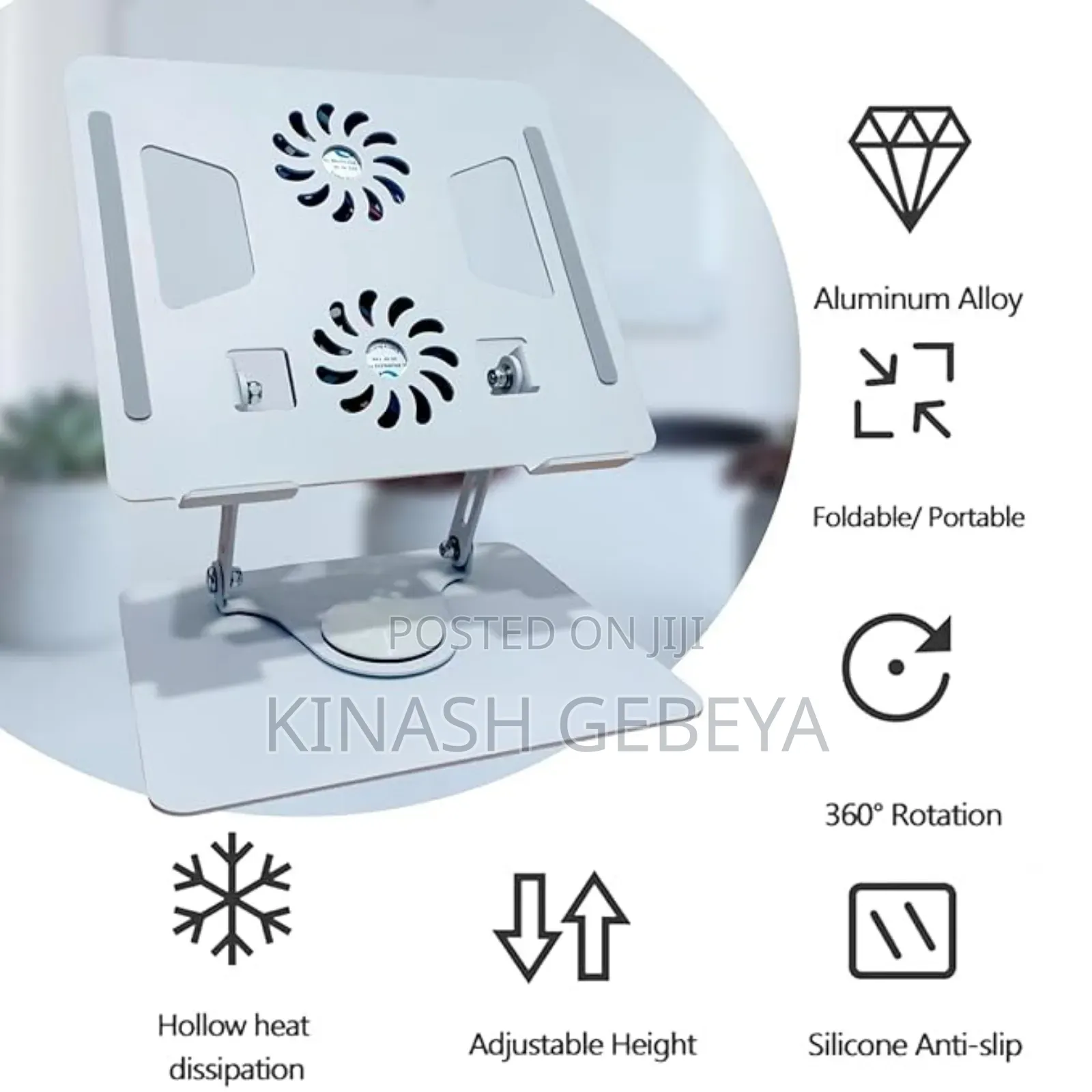 High Quality Laptop Stand With Fan