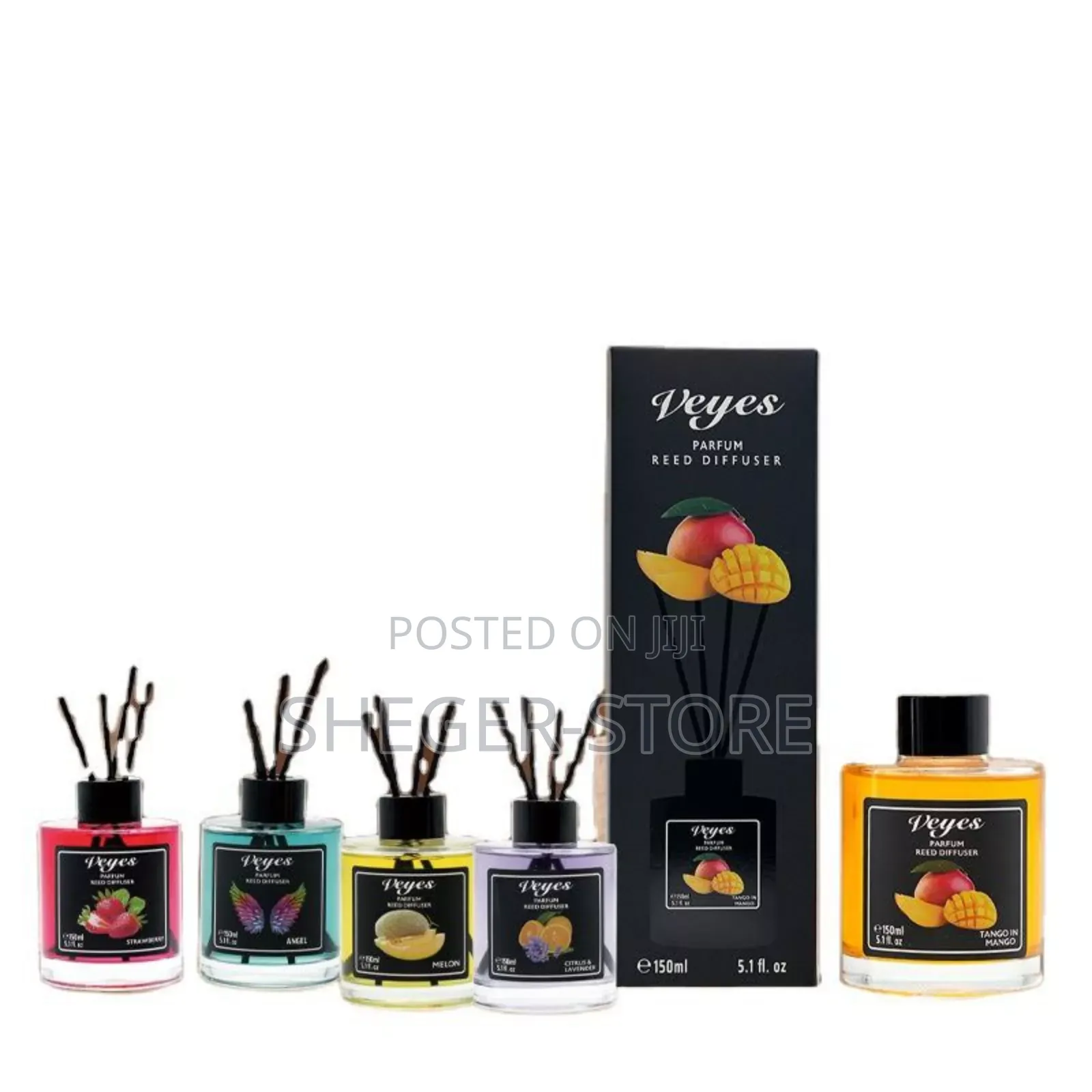 High Class Veyes Reed Diffuser
( ለቤት አና ስራ ቦታዎ መልካም መዓዛን የሚሰጥ
150ml )