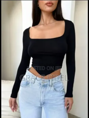 Photo - Square Neck Crop Top