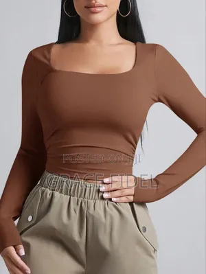 Square Neck Crop Top