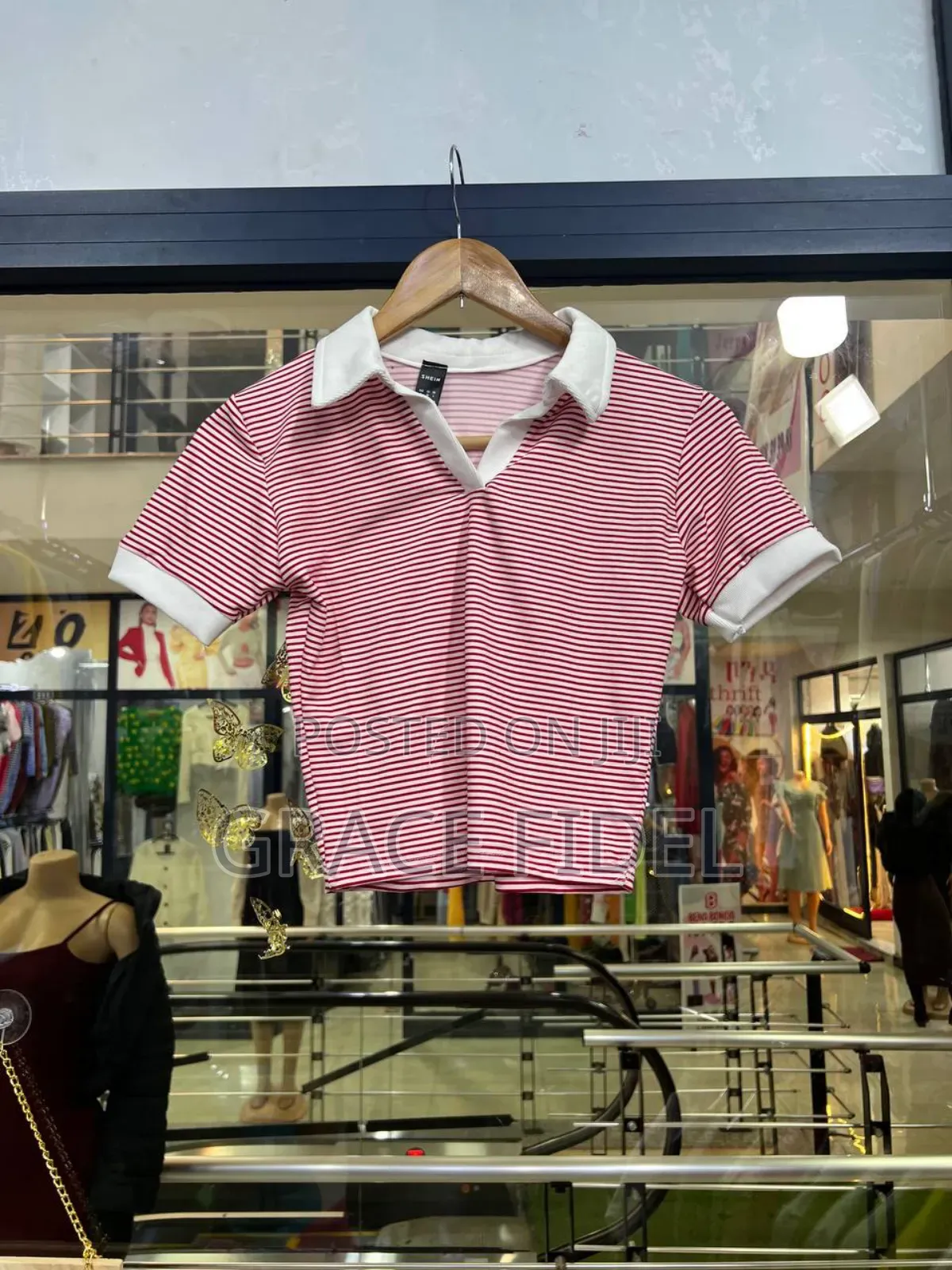 Polo Crop Top