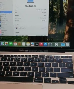 Photo - New Laptop Apple MacBook Air 2020 M1 8GB Apple M1 SSD 256GB