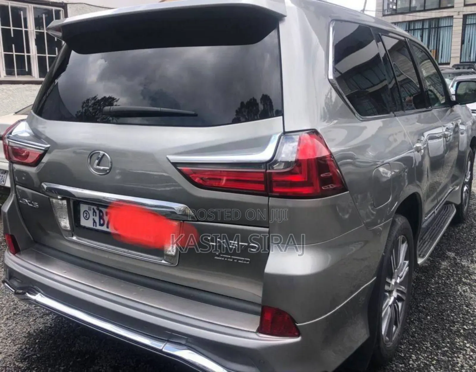 Lexus LX 570 (5 seats) AWD 2016 Blue