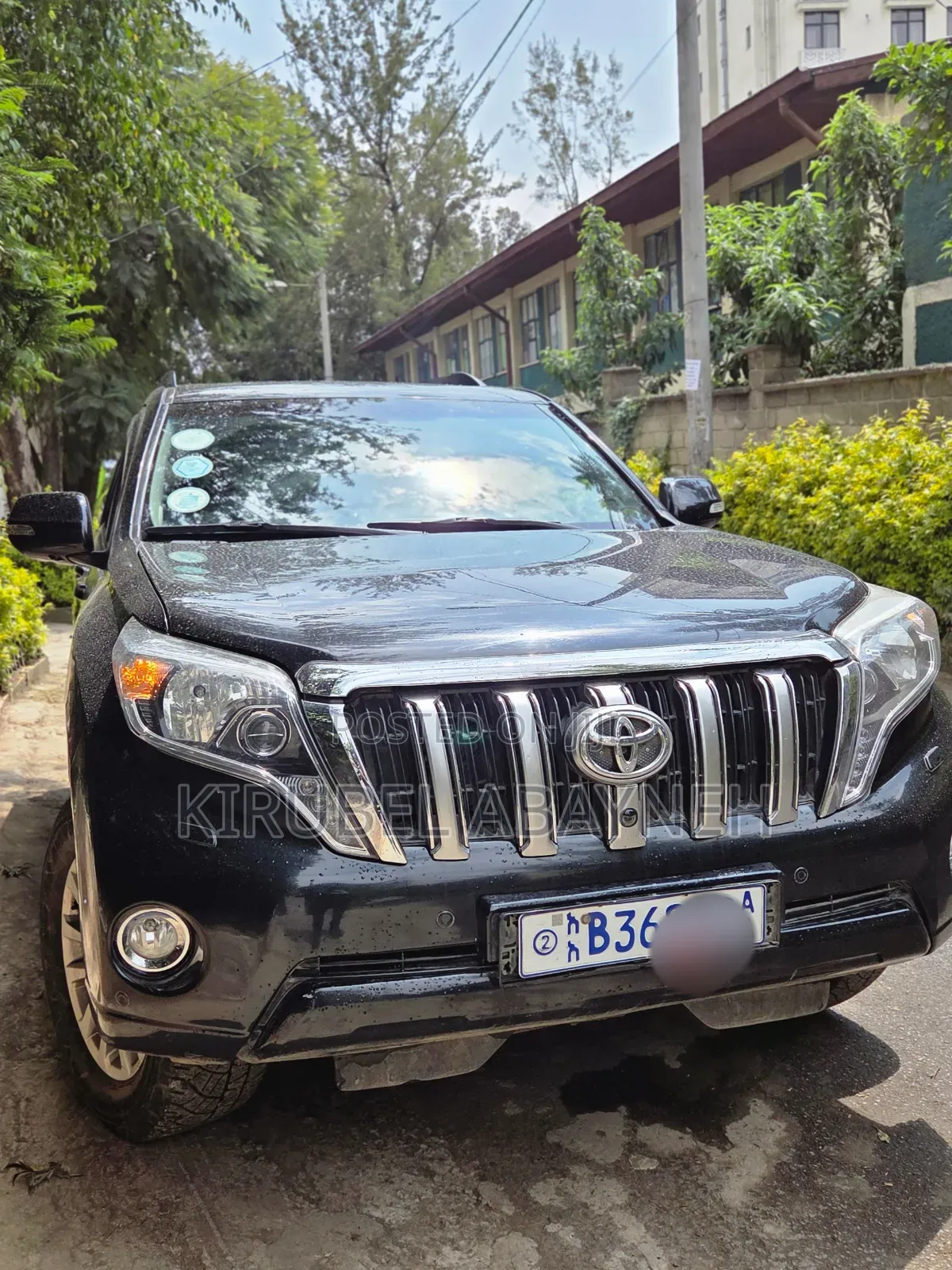 Toyota Land Cruiser Prado 2015 Black