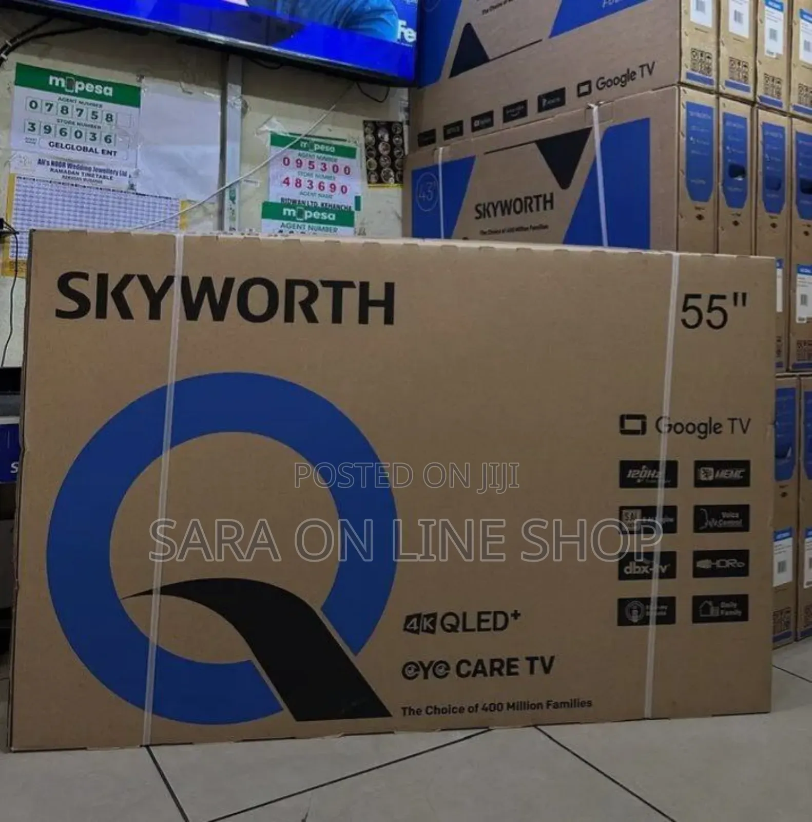 Sky Worth 55" Google Tv