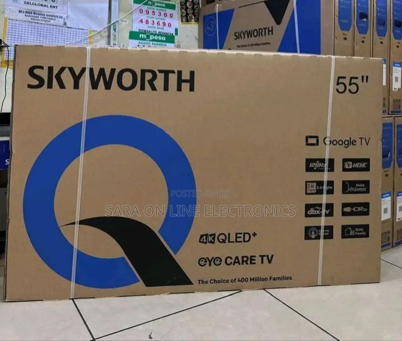 Sky Worth 55" Google Tv