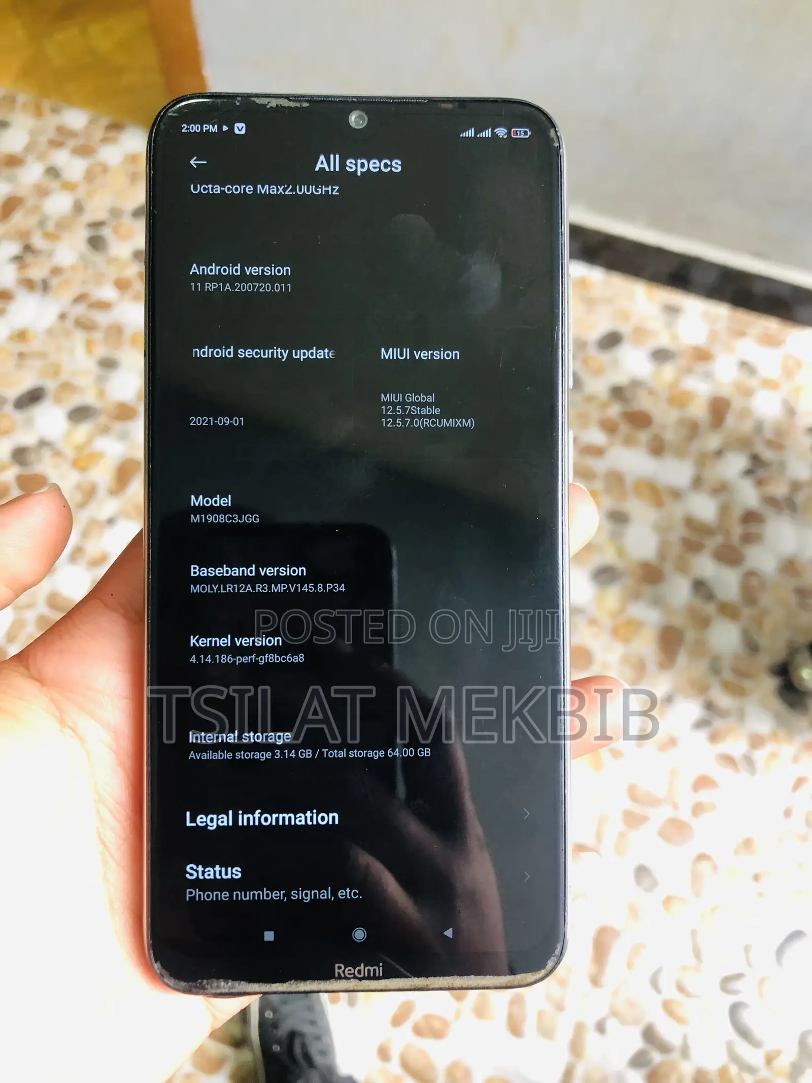 Xiaomi Redmi Note 8 64 GB Blue