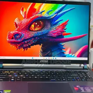 New Laptop MSI 16GB Intel Core I9 SSD 512GB