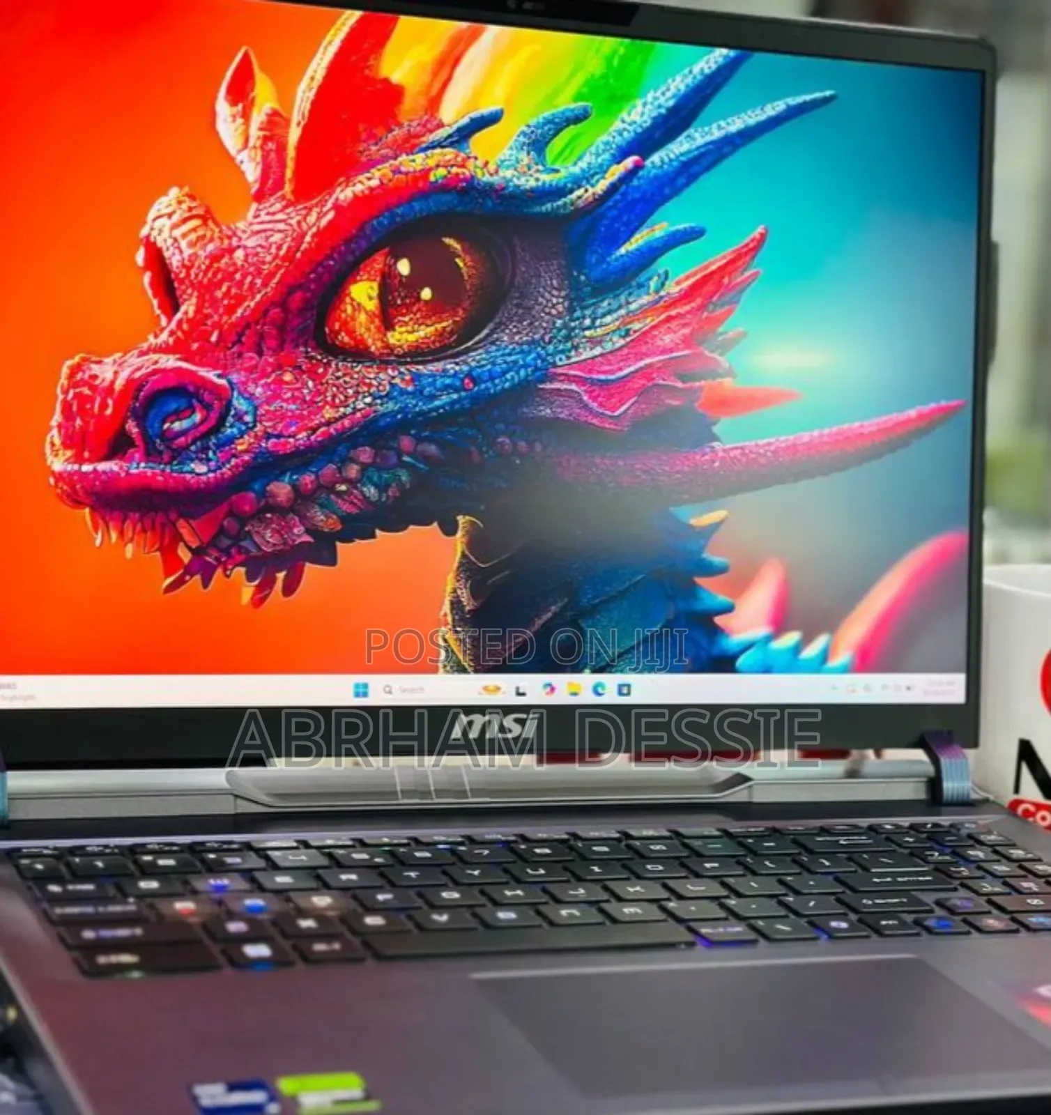 New Laptop MSI 16GB Intel Core I9 SSD 512GB