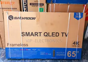 Photo - Salvador 65 Inch Frameless Tv Smart Qled New 2025 Tv New