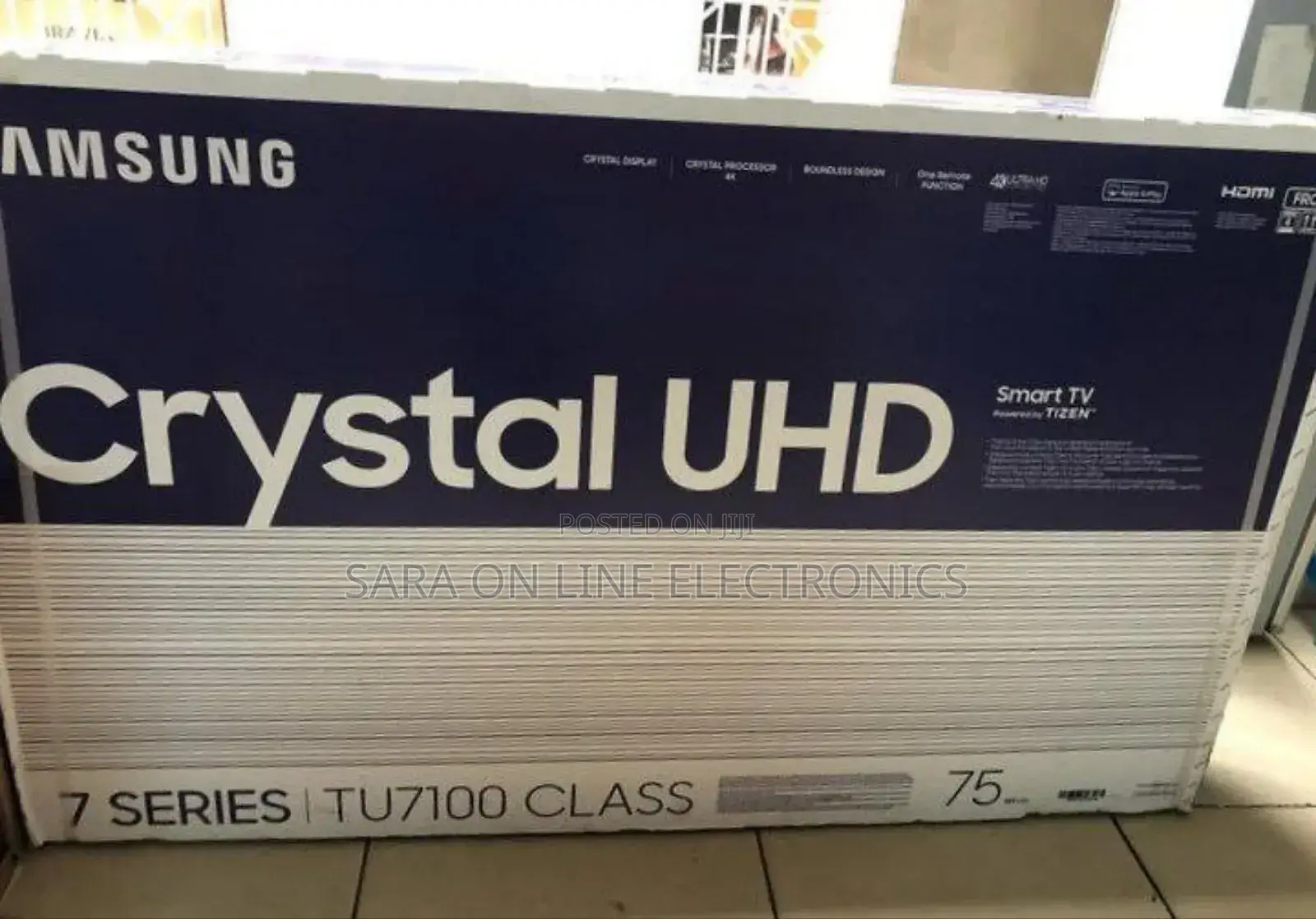 Samsung 75" Crystal Uhd