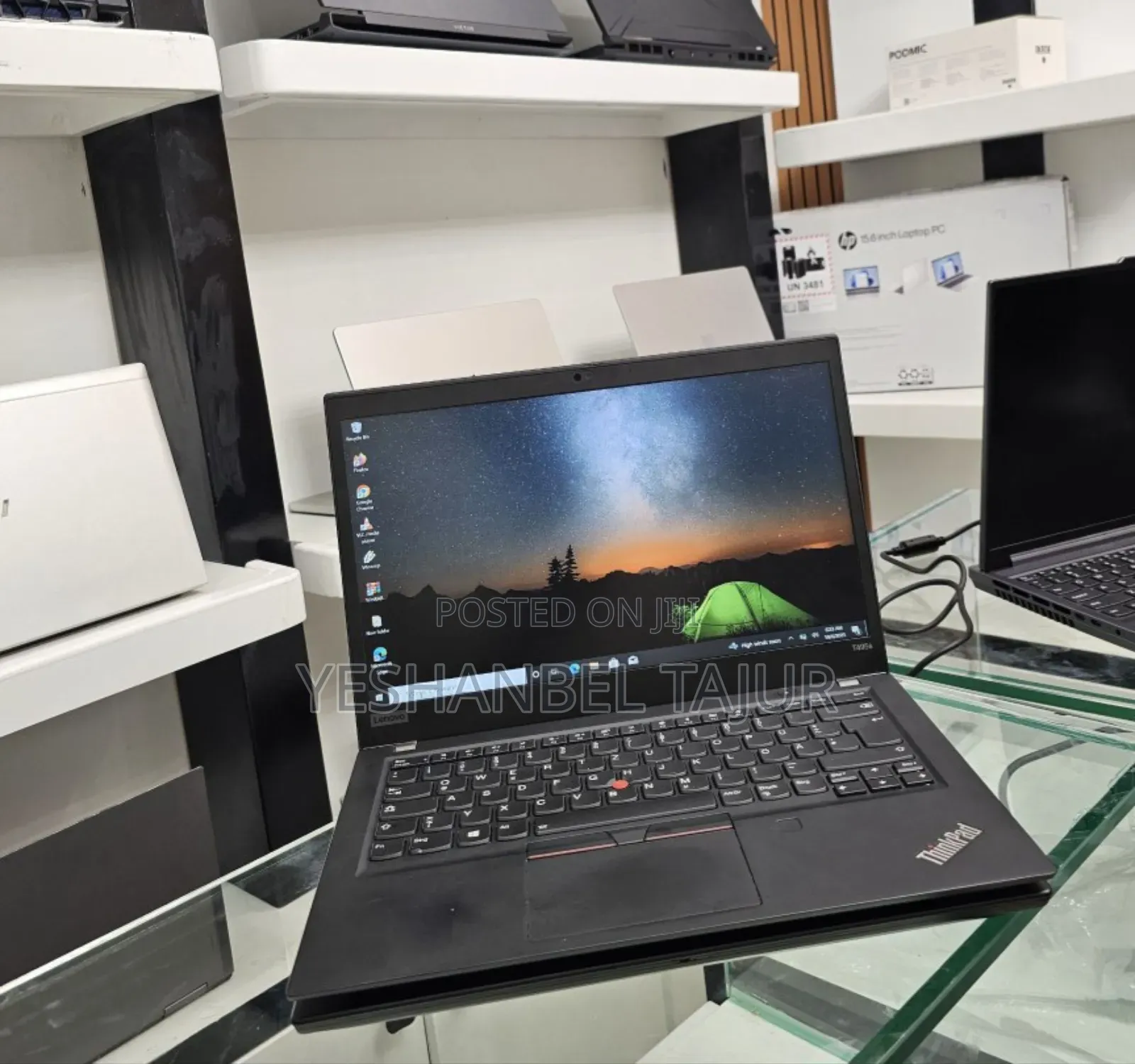 New Laptop Lenovo ThinkPad T495s 16GB AMD Ryzen 7 SSD 512GB