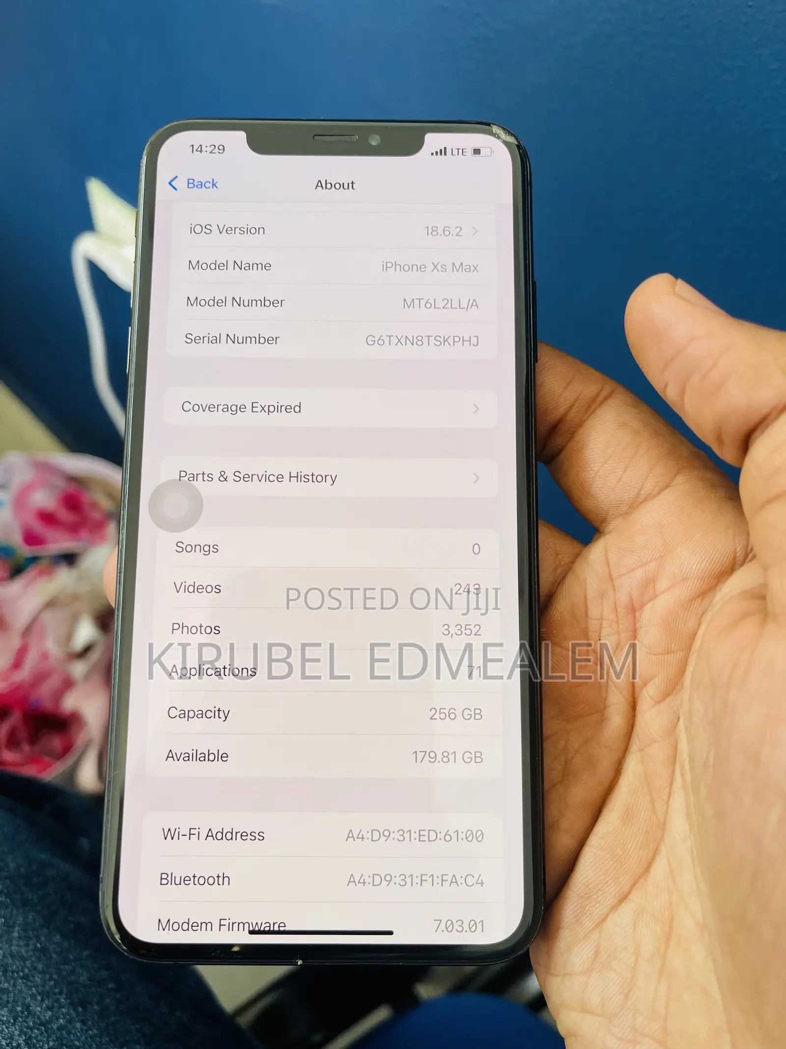 Apple iPhone XS Max 256 GB Black