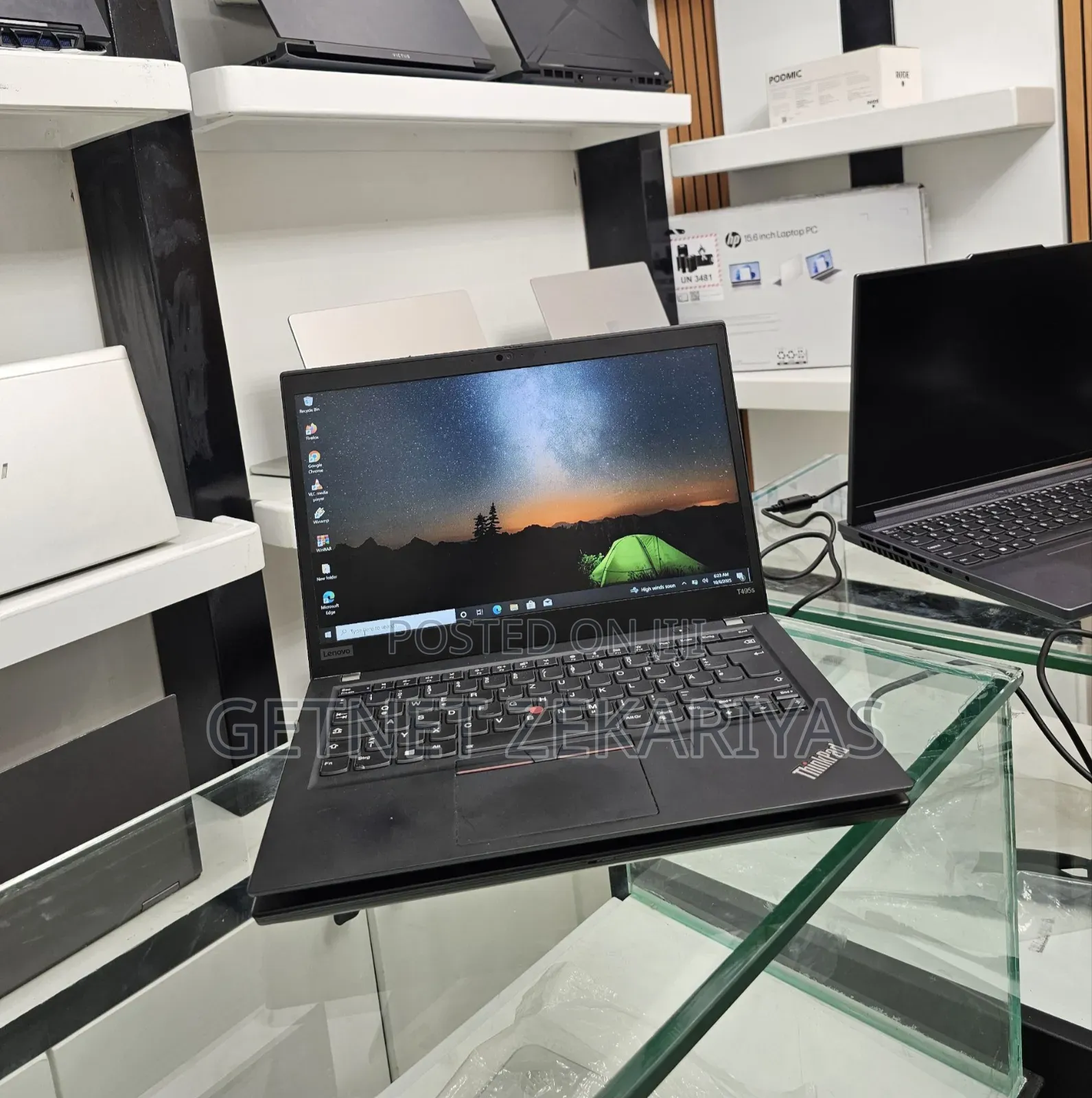 New Laptop Lenovo ThinkPad T495s 16GB AMD Ryzen 7 SSD 512GB