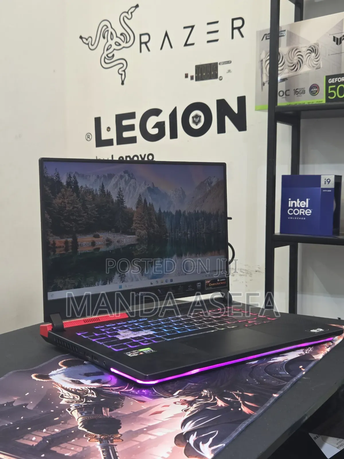 New Laptop Asus ROG Strix G16 G614 16GB AMD Ryzen 9 SSD 512GB