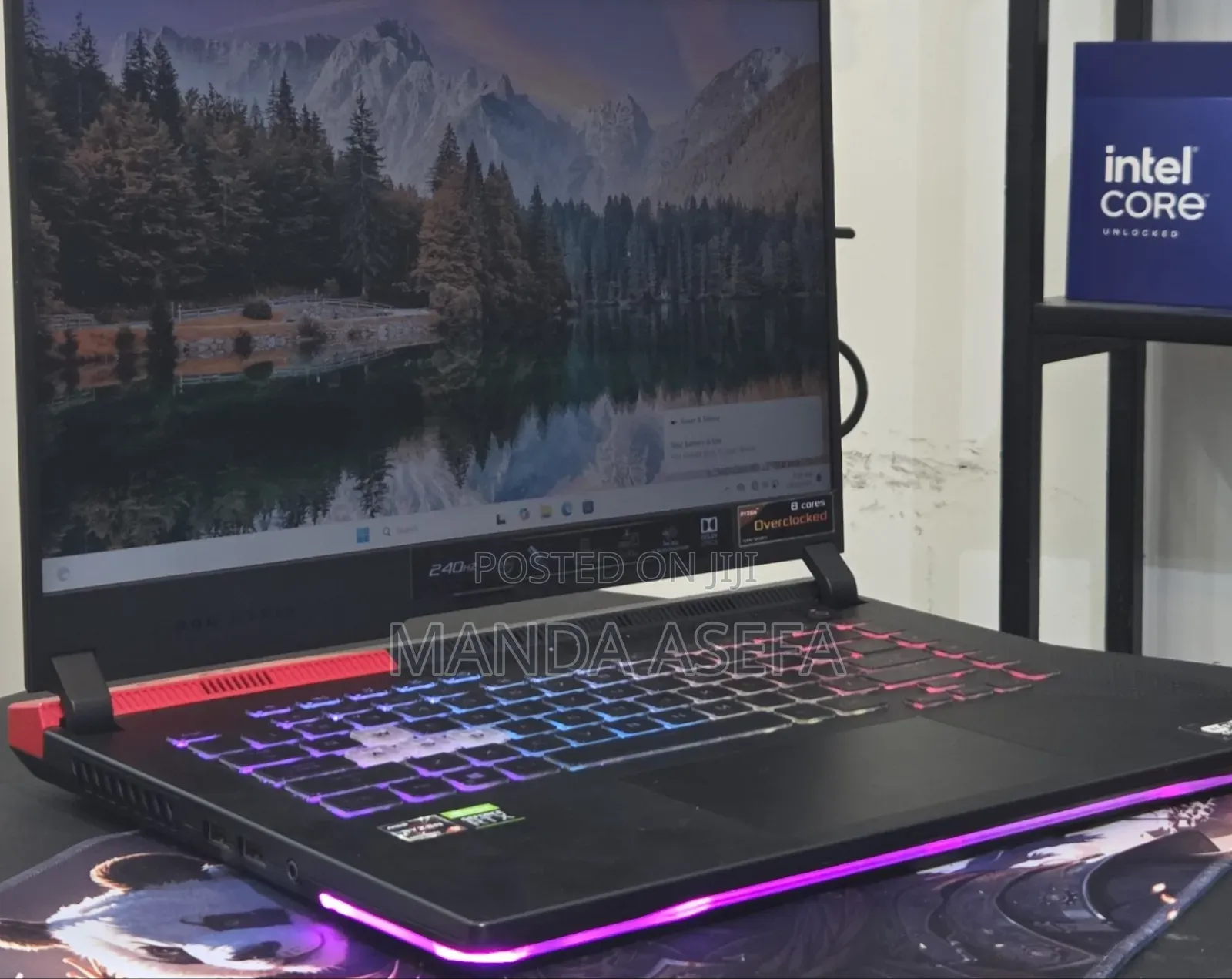 New Laptop Asus ROG Strix G16 G614 16GB AMD Ryzen 9 SSD 512GB
