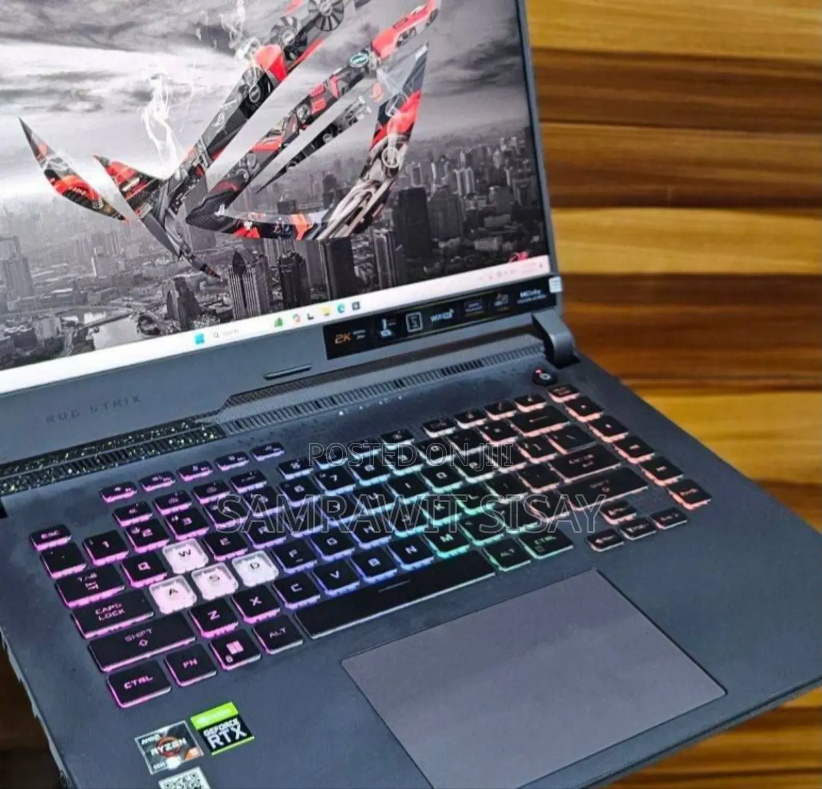 New Laptop Asus ROG Strix G15 16GB AMD Ryzen 7 SSD 1T