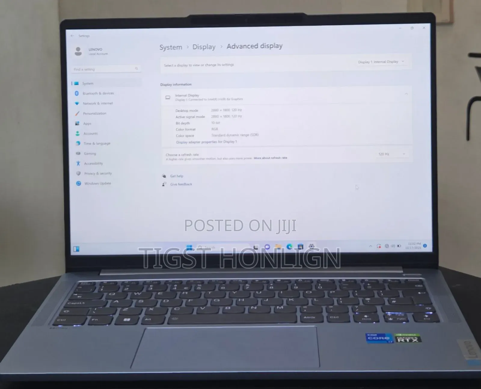 New Laptop Lenovo 300e 16GB Intel Core I7 SSD 512GB