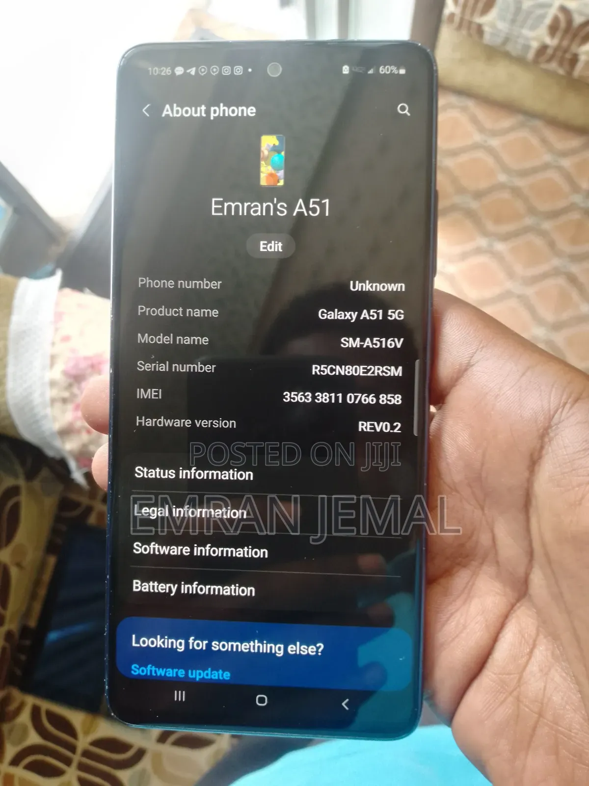 Samsung Galaxy A51 5G 128 GB Blue