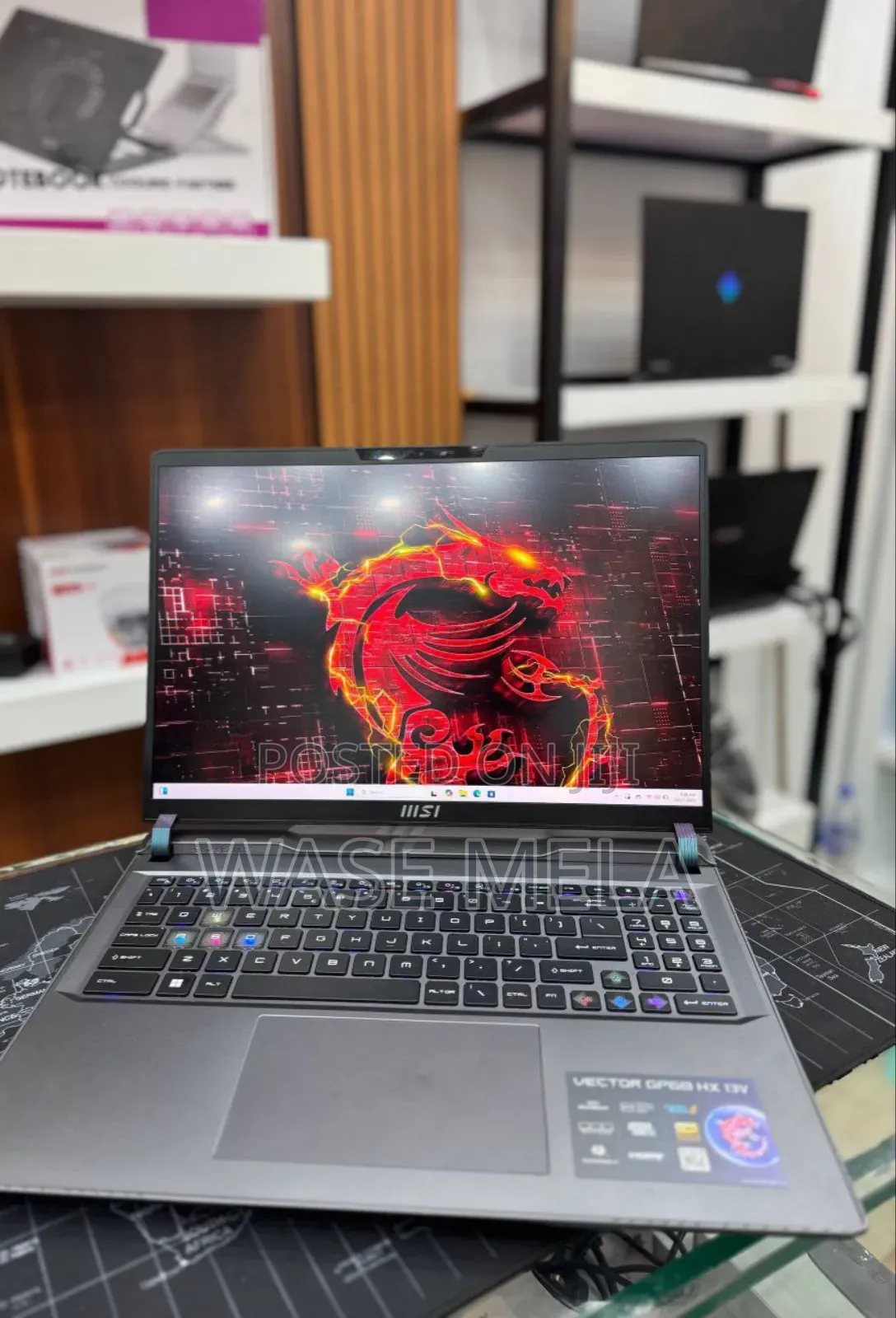 New Laptop MSI Vector GP68 HX 13V 16GB AMD SSD 1T